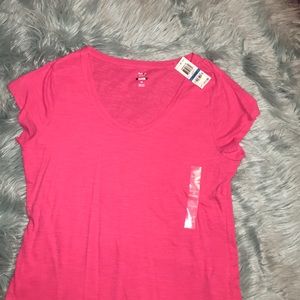 Style & Co Sport Essential Pink Tee
